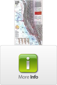 National Geographic Living on the Edge Map, Laminated Elements